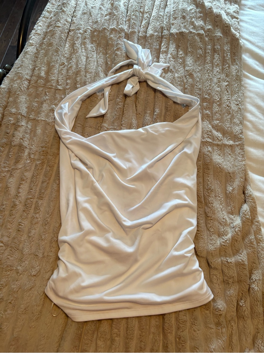 Garage open back white top
